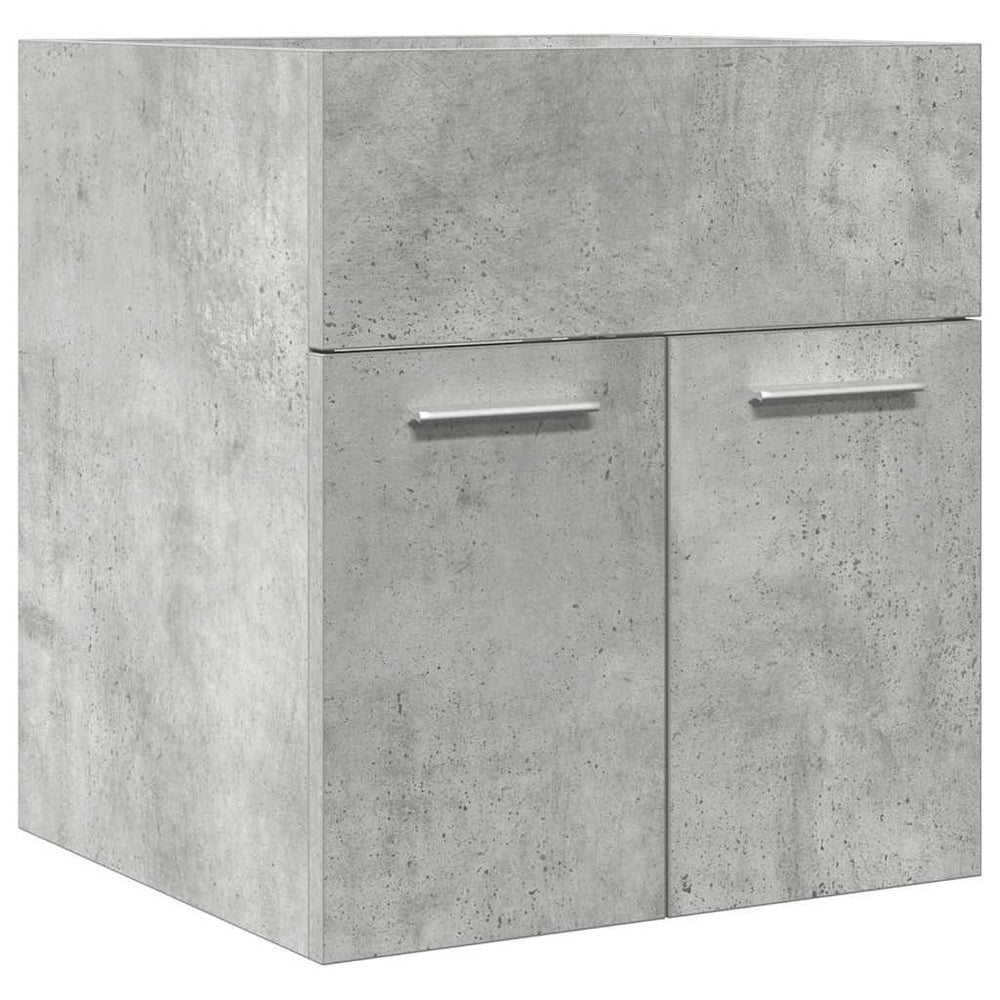 Waschbeckenschrank Betongrau 41x38,5x46 cm