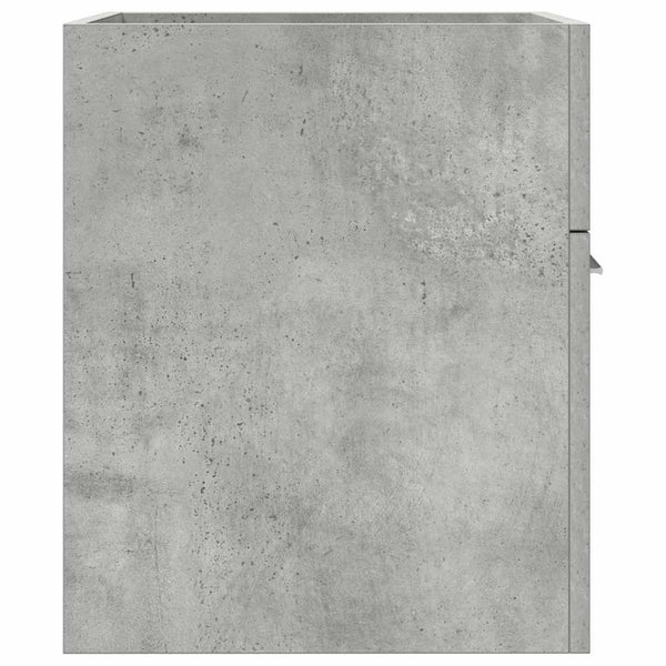 vidaXL Meuble sous-vasque gris béton 41x38,5x46 cm en bois d'ingénierie