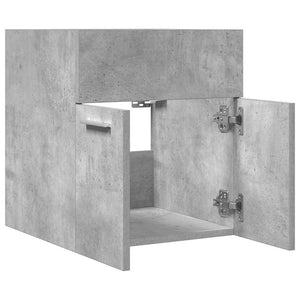 vidaXL Meuble sous-vasque gris béton 41x38,5x46 cm en bois d'ingénierie