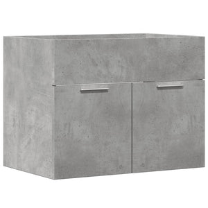 Waschbeckenunterschrank Betongrau 60 cm