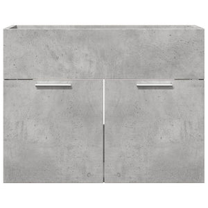Waschbeckenunterschrank Betongrau 60 cm