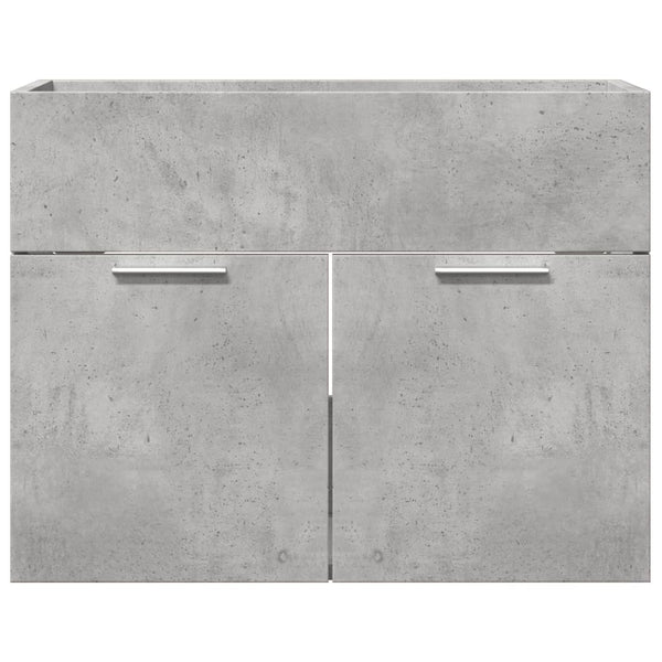 Waschbeckenunterschrank Betongrau 60 cm