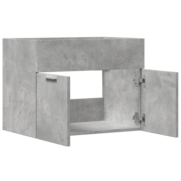 Waschbeckenunterschrank Betongrau 60 cm