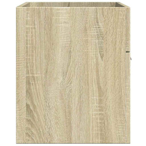 Waschbeckenunterschrank Sonoma-Eiche 80 cm
