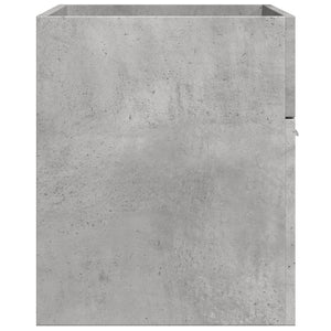 Waschbeckenunterschrank Betongrau 80 cm