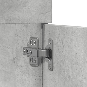 Waschbeckenunterschrank Betongrau 80 cm