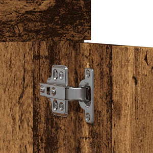 Waschbeckenunterschrank Altholz-Optik 80 cm