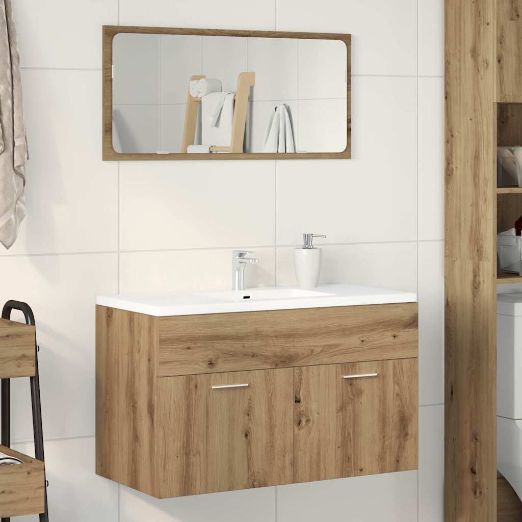 Waschbeckenunterschrank Artisan Eiche 80 cm