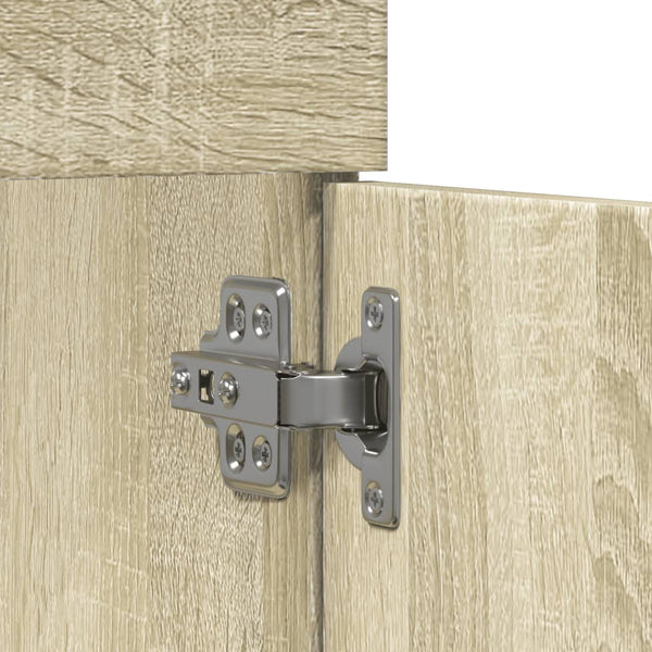 Waschbeckenunterschrank Sonoma-Eiche 90 cm