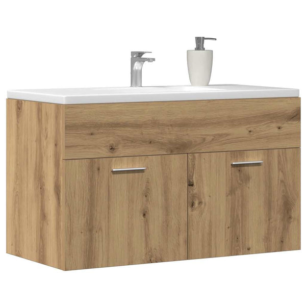 Waschbeckenunterschrank Artisan Eiche 90 cm