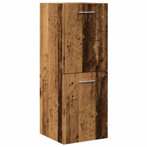 Hängeschrank Bad Altholz-Optik 30x80 cm