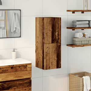 Hängeschrank Bad Altholz-Optik 30x80 cm
