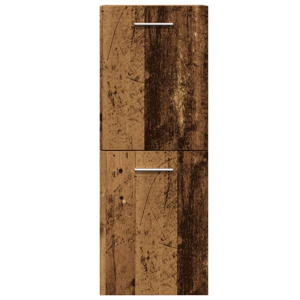Hängeschrank Bad Altholz-Optik 30x80 cm