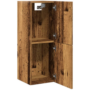 Hängeschrank Bad Altholz-Optik 30x80 cm