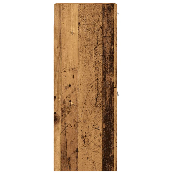 Hängeschrank Bad Altholz-Optik 30x80 cm