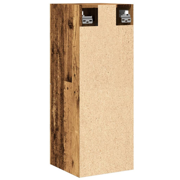 Hängeschrank Bad Altholz-Optik 30x80 cm