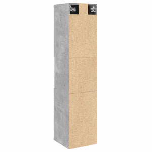 Betongrauer Hänge-Badezimmerschrank 30x130 cm