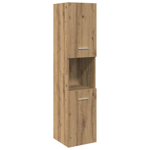 Bad-Hängeschrank Artisan-Eiche 30x30x130 cm