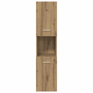 Bad-Hängeschrank Artisan-Eiche 30x30x130 cm