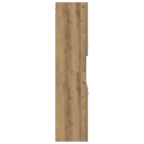 Bad-Hängeschrank Artisan-Eiche 30x30x130 cm