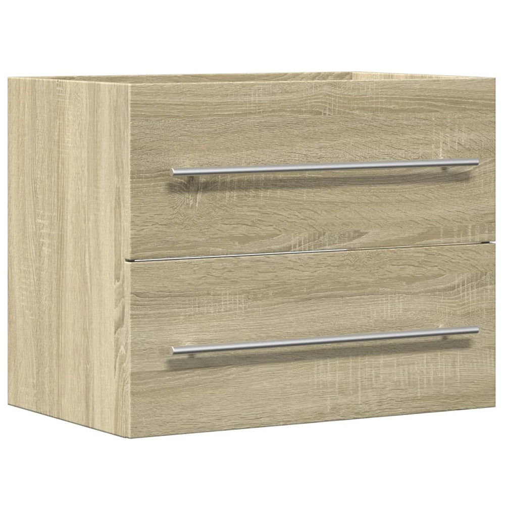 Waschbeckenunterschrank Sonoma-Eiche 60cm
