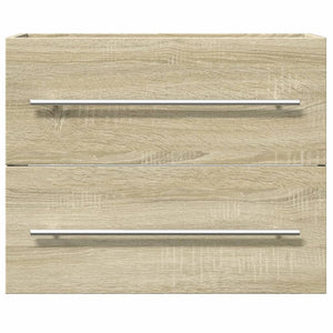 Waschbeckenunterschrank Sonoma-Eiche 60cm