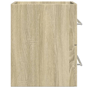 Waschbeckenunterschrank Sonoma-Eiche 60cm