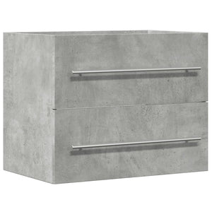 Waschbeckenunterschrank Betongrau 60 cm