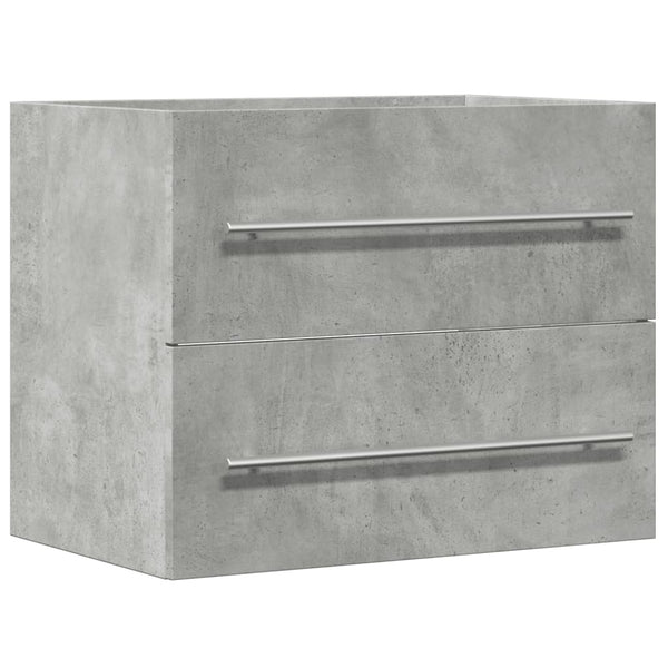 Waschbeckenunterschrank Betongrau 60 cm