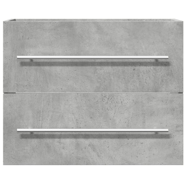 Waschbeckenunterschrank Betongrau 60 cm