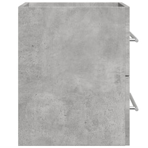 Waschbeckenunterschrank Betongrau 60 cm