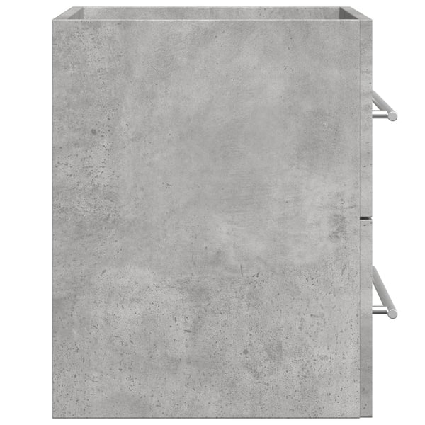 Waschbeckenunterschrank Betongrau 60 cm