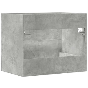 Waschbeckenunterschrank Betongrau 60 cm