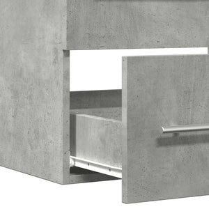 Waschbeckenunterschrank Betongrau 60 cm
