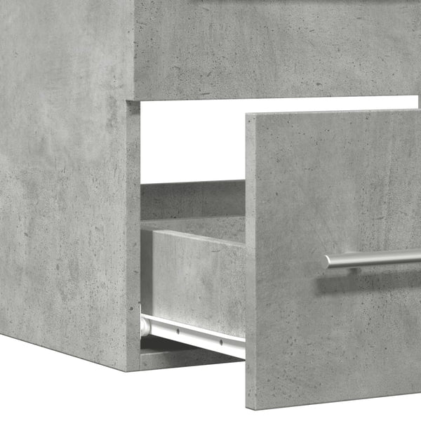 Waschbeckenunterschrank Betongrau 60 cm