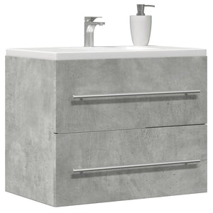 Waschbeckenunterschrank Betongrau 60 cm