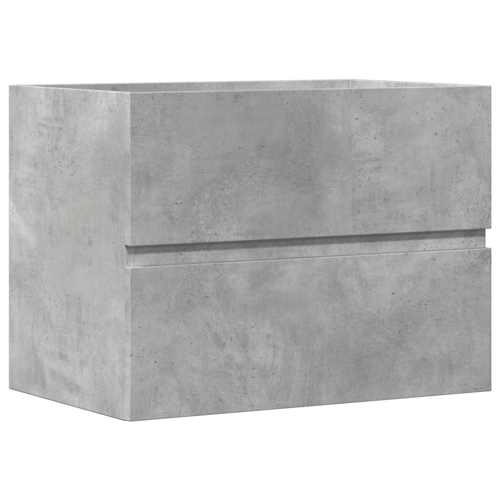 Badschrank Betongrau 60 cm