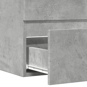 Badschrank Betongrau 60 cm