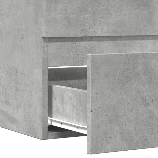 Badschrank Betongrau 60 cm