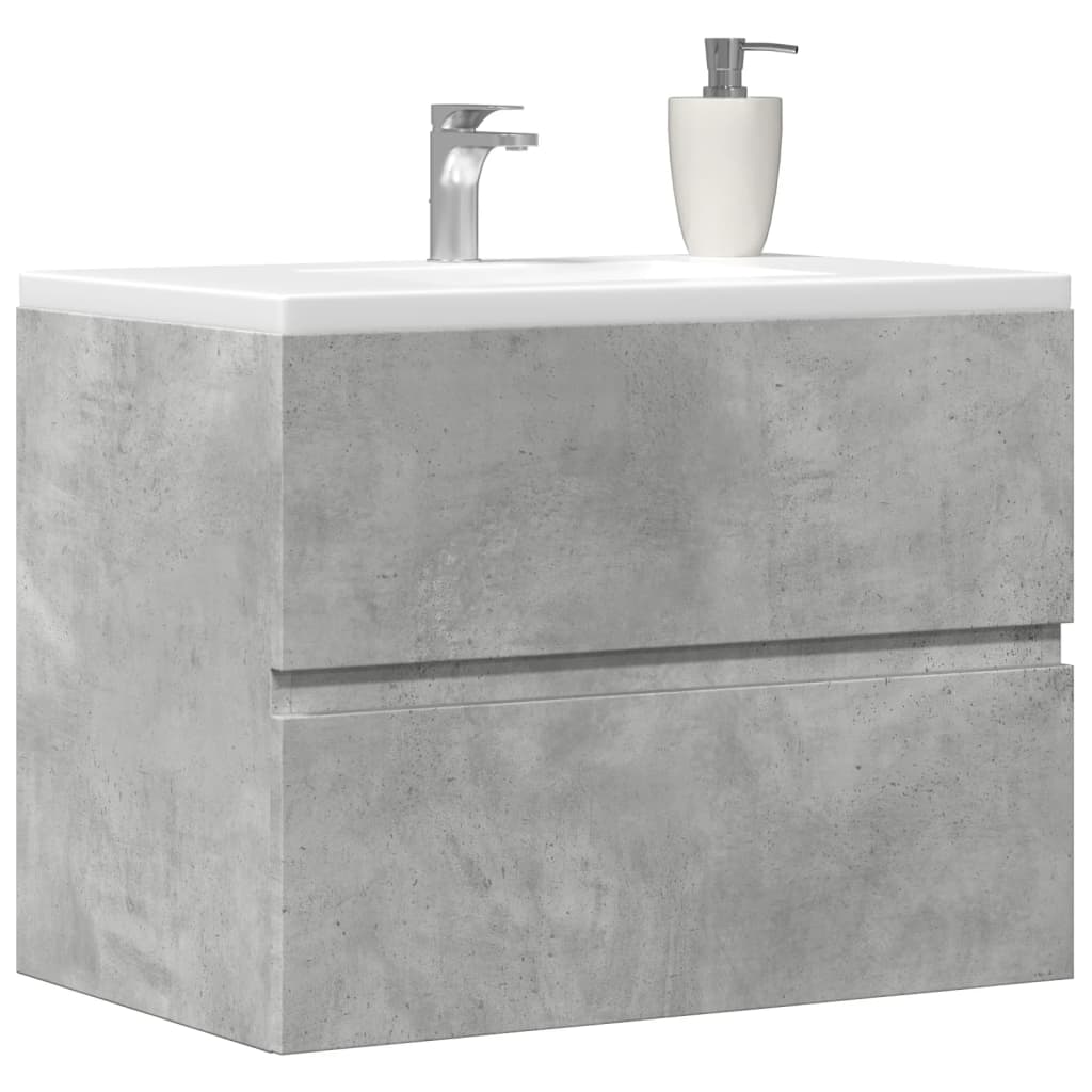 Badschrank Betongrau 60 cm