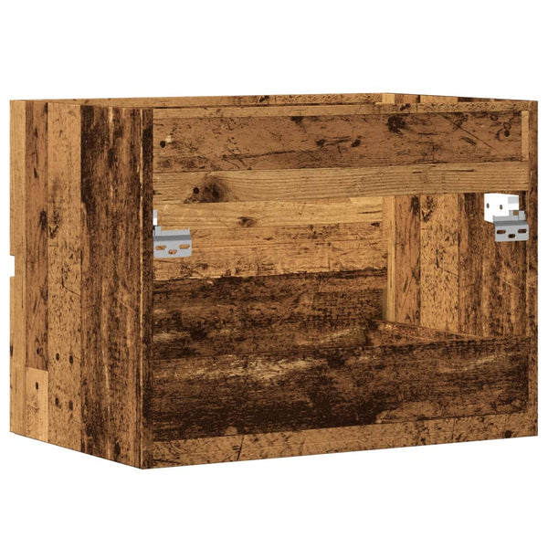 Badschrank Altholz-Optik, 60 cm