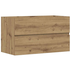 Waschbeckenunterschrank Artisan-Eiche 90 cm