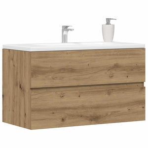 Waschbeckenunterschrank Artisan-Eiche 90 cm