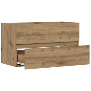 Waschbeckenunterschrank Artisan-Eiche 90 cm