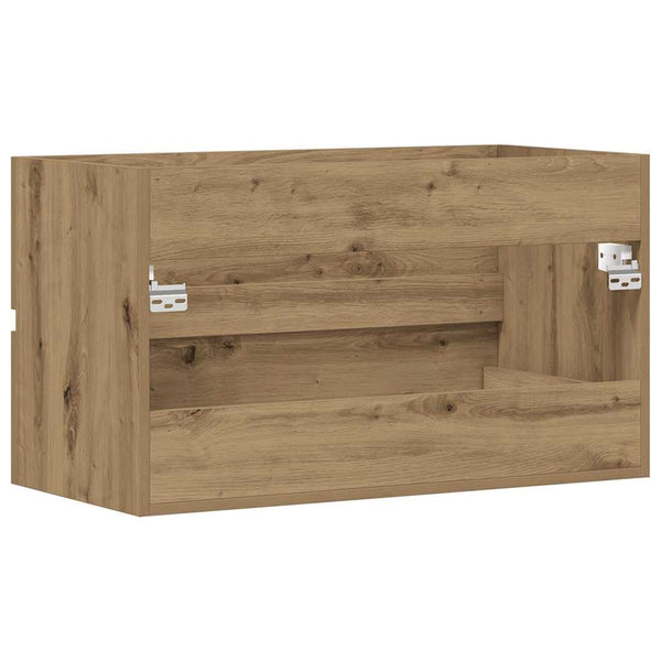 Waschbeckenunterschrank Artisan-Eiche 90 cm