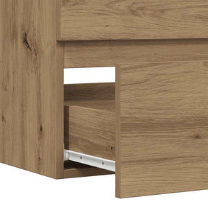 Waschbeckenunterschrank Artisan-Eiche 90 cm
