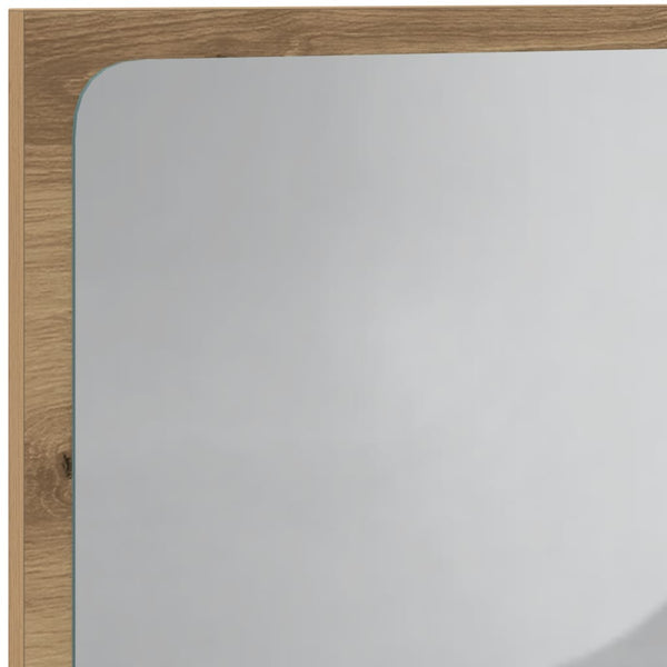LED Badspiegel Artisan-Eiche 60 cm