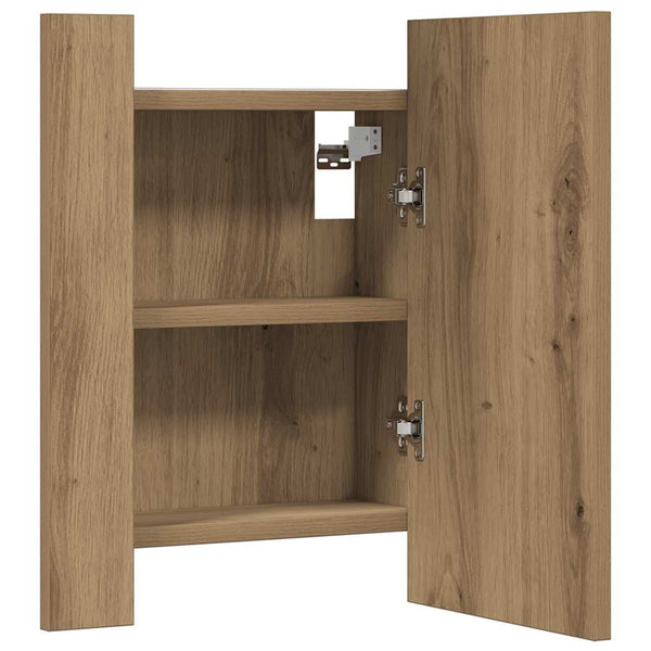 LED-Spiegelschrank Artisan-Eiche 40x45 cm