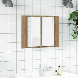 LED-Spiegelschrank Artisan-Eiche 60 cm