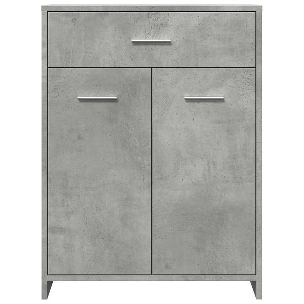 Betongrauer Badezimmerschrank 60x80 cm